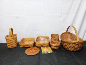 Collection Of Longaberger Baskets