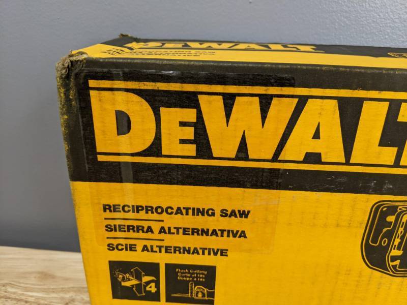 lot 63 image: Brand New DeWalt 12 Amp Corded Reciprocating Saw P