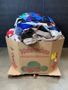lot 22 image: Resellers Paradise 40 Wide Box of Overflowing Womens Clothing New & Pre-Owned Z