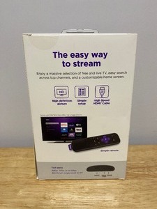 lot 41A image: Brand New Roku LE HD Streaming Media Player with High Speed HDMI Cable and Simple Remote L