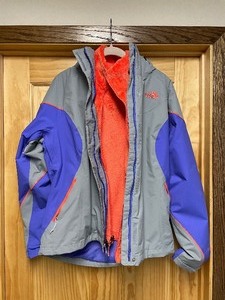 lot 28A image: North Face 2 in 1 Winter Jacket Womens Medium L