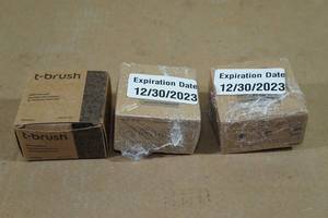 3 T-Brush Packs of Toothpaste Tablets - Activated Charcoal