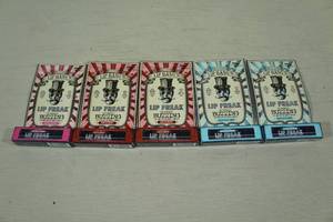 5 Lip Freak Buzzing Lip Balms -1 Psyco Punch, 2 Sin-O-Mint, 2 Coco-Loco Mint