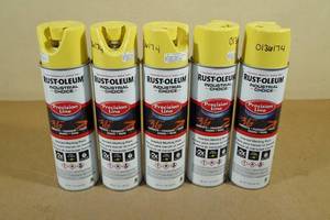 5 Cans Rust-Oleum Inverted Marking Paint