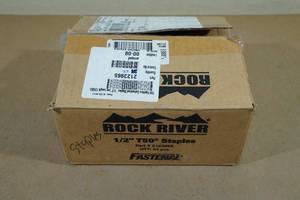 22 Packs T50 Flatwire Galvanized Staples 12 Length