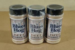 3 Blues Hog Beef Marinade Mix -11oz Each