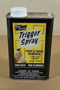Zip Strip Trigger Spray Paint and Finish Remover