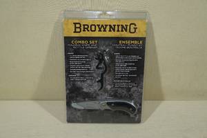 Browning Folding Knife and Bottle Opener Combo Set