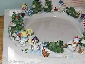 Party Lite Snowbell 3-Wick Holder