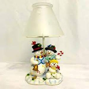 Party Lite Snowbell Family Tealight Lamp