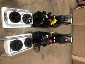 Lot of 2 Husky 8 Gal Oil Free Air Compressor open box customer