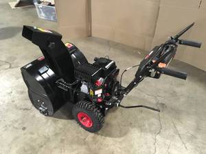 Legend Force 26in. Two-Stage Gas Snow Blower in working Condition  customer returns see pictures