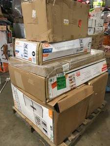 Lot of assorted Cabinets and shelves various models and conditions customer returns see pictures