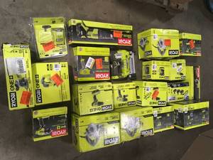 Lot of assorted Ryobi Tools and accesories various models and conditions review pictures