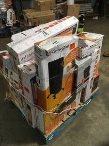 Pallet with assorted heaters various models and conditions review pictures