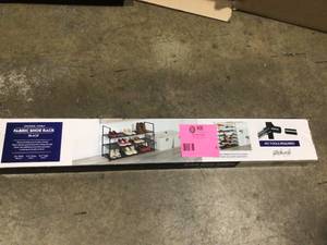 Fabric Shoe Rack see pictures