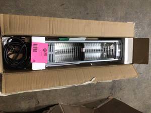 Heat Storm Tradesman 1,500-Watt Electric Outdoor Infrared Quartz Portable Space Heater Customer Returns see Pics