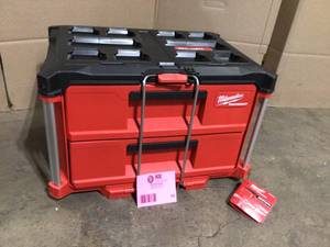 MilwaukeePACKOUT 22 in. 2-Drawer Tool Box with Metal Reinforced Corners