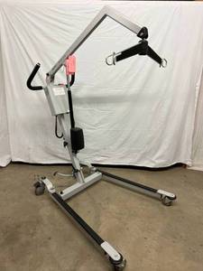 MSRP $3000 Danish Made Ergolet Compact Power Patient Lift 385lb Weight Capacity - Whisper Quiet - WSling &amp NEW BATTERY Just Plug Into A Regular Home Light Socket To Charge Portable - Comes Apart In Two Pieces