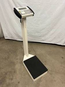 MSRP $750 Detecto 8430 Digital Adult Weighing Scale 400lb Capacity - Great For Weighing Shipping Packages As Well&nbsp Great Working Condition Needs New Batteries&nbsp