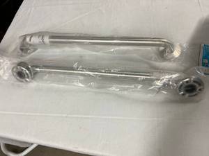 Lot Of 2 New In Package Moen&nbsp24 x 1-14 Rust Resistant 20 Gauge Stainless Steel Grab Bar from the Home Care Collection - ADA Compliant