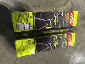 Lot of 2 Ryobi Quick Stand Universal Miter Saw Stand customer returns see pictures