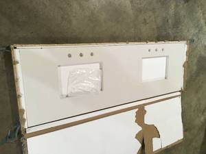 lot 7 image: James Martin 72 in Double Basin Vanity Top in Classic White Silestone Quartz with White Basin