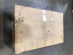 lot 22 image: Husky 52 in. Work Table with Adjustable Height in good conditions