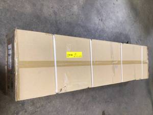 lot 23 image: Husky Ready-to-Assemble 24-Gauge Steel Freestanding Garage Cabinet in Black (30 in. W x 72 in. H x 18 in. D) Customer returns see Pics