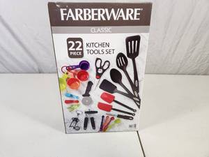 New Farberware 22 Piece Kitchen Tool Set