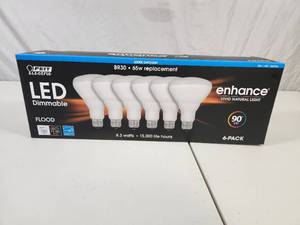 New Enhance 6 Pack LED Flood Bulbs
