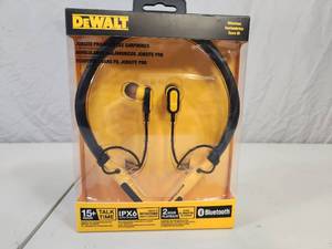 New DeWalt Jobsite Pro Wireless Earphones