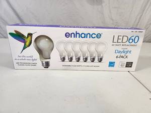 New Enhance LED 6 Pack Bulbs