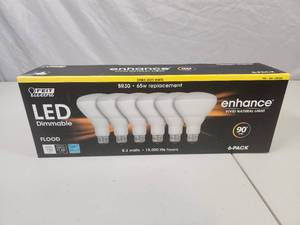 New Box of Dimmable LED Flood Bulbs