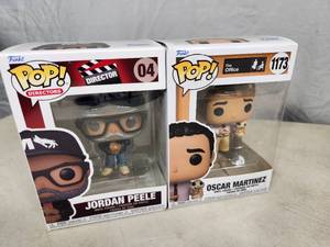 2 New Funko Pops Marvel The Office Oscar and Jordan Peele Director