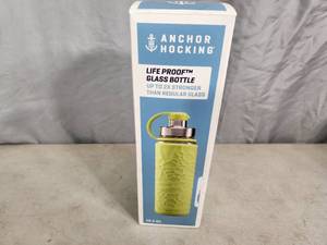 New Anchor Hocking Life Proof Glass Bottle