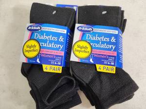 8 New Pair of Dr Scholls Diabetes and Circulatory Socks