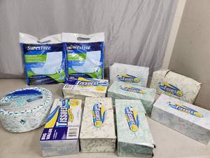 New Disposable Plates, Tissues and More