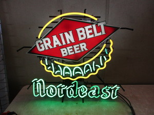 Grain Belt Beer Sign