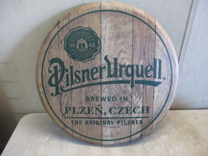 Pilsner Urquel Wooden Sign