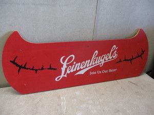 Leinenkugel Canoe Sign