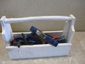 Tote of clamps