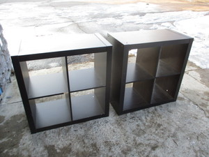 2 Wood Shelves