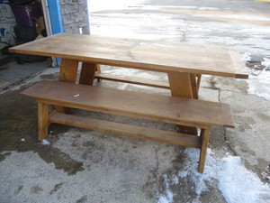 Solid Wood Banquet Table