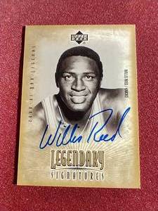 Upper Deck Certified Autographed Willis Reed Card