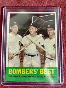 1963 Bombers Best Mickey Mantle Card