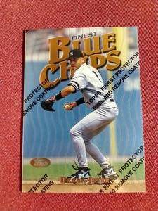 1997 Topps Finest Blue Chips Derek Jeter Card - Promotional Proof