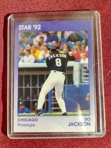 1992 Star Bo Jackson Prototype Card - Only 800 Made