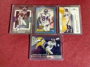 (4) Numbered Randy Moss Cards