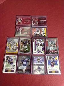 (10) Adrian Peterson Cards - Includes (3) Sage Aspire Rookie Cards